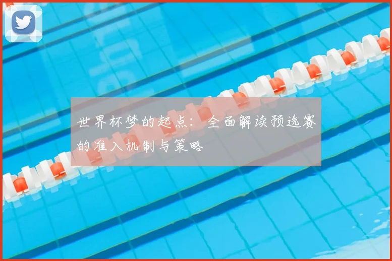 世界杯梦的起点：全面解读预选赛的准入机制与策略