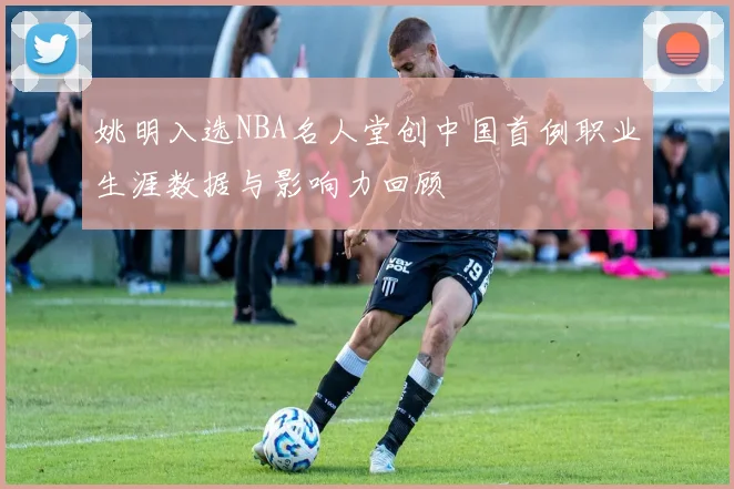 姚明入选NBA名人堂创中国首例职业生涯数据与影响力回顾
