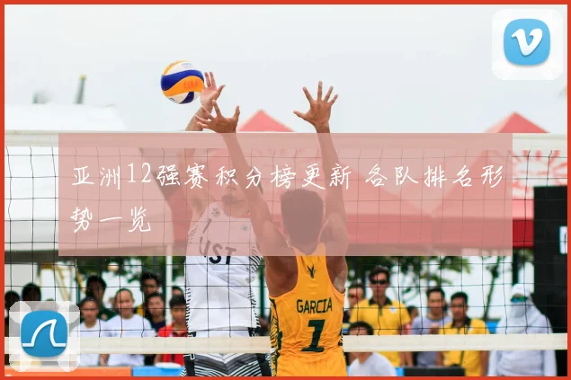 亚洲12强赛积分榜更新 各队排名形势一览